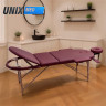 Массажный стол UNIX Comfort 3 Section Burgundy